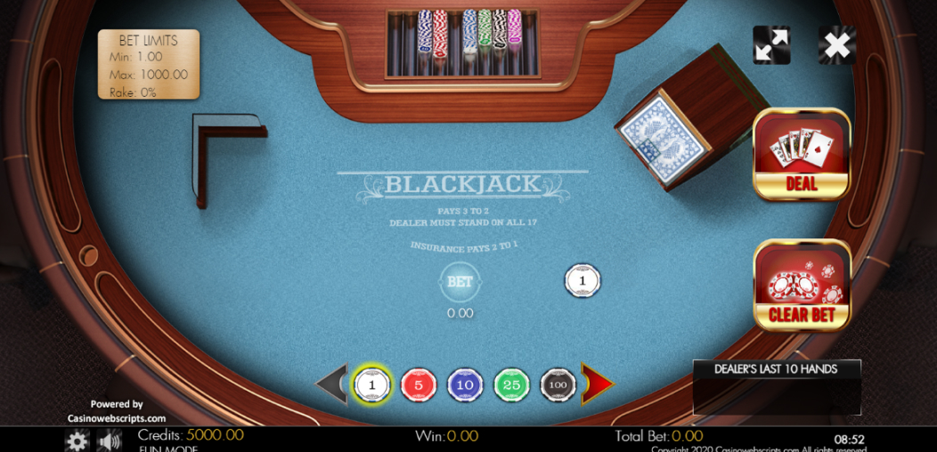 Blackjack Clasic